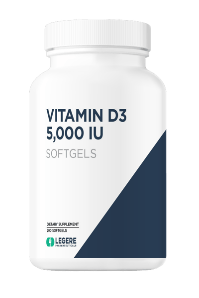 Vitamin D3 5,000 IU Softgels