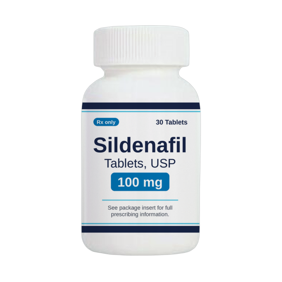 Sildenafil Tablets 50mg and 100mg